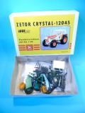 1:43 - traktor Zetor Crystal 12045 - stavebnice - zelený