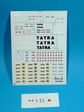 Obtisky pro automobily TATRA 1:87