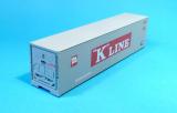 Kontejner 40"  - "K" LINE chladírenský - 1:87