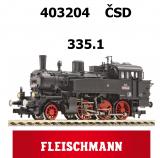 Parní lokomotiva - řady 335.1 ČSD