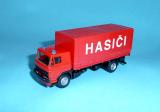 LIAZ valník s plachtou Hasiči - 1:87      