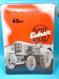3D Traktor Eicher Diesel 20 x 30 cm 