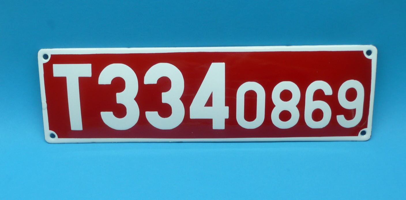 Smaltovaná cedule 423.094 - 34x10 cm