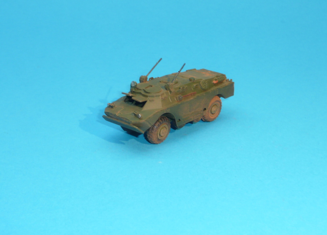BRDM-2U velitelský vůz - sestavený model 1:87