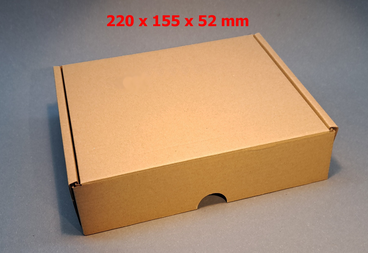 kartonová krabice - 220x155x52mm