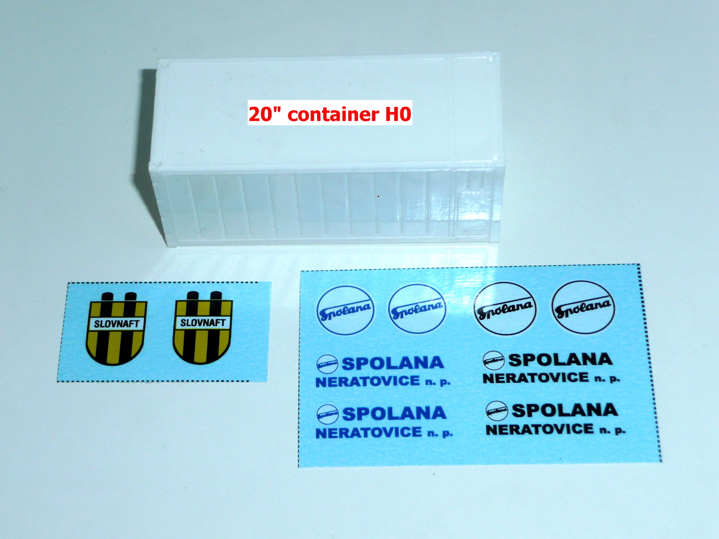 Obtisky SPOLANA, SLOVNAFT - 1:87