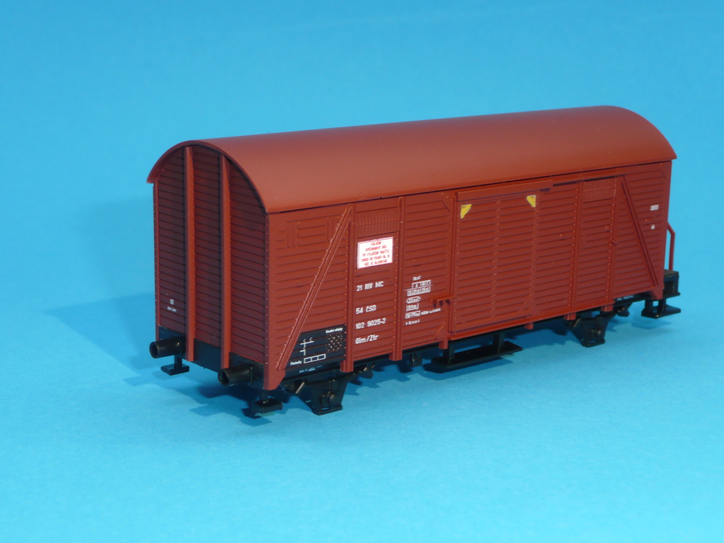 stavebnice vozu Glm/Ztr - ČSD - spěšninový vůz - H0 1:87