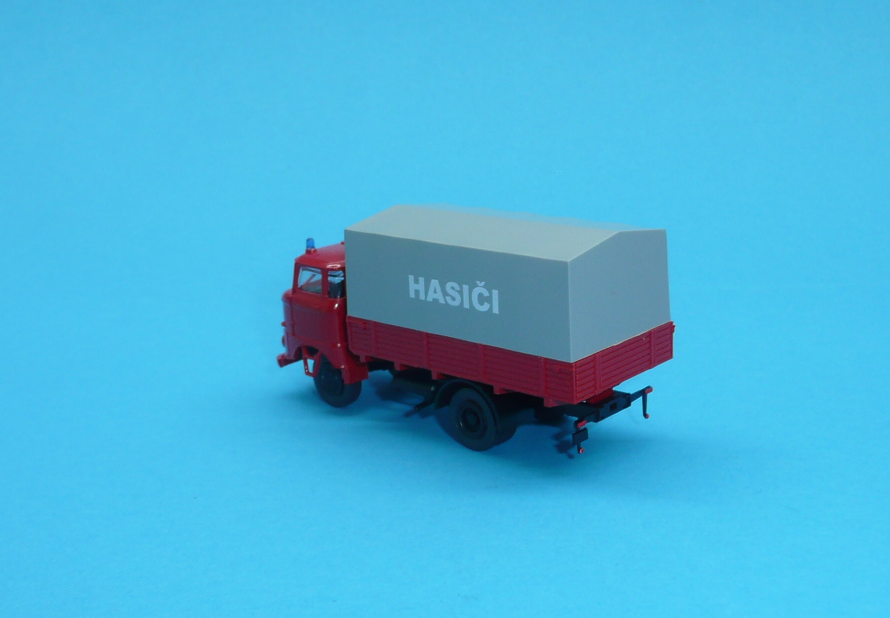 IFA W50L HASIČI - valník s plachtou I.