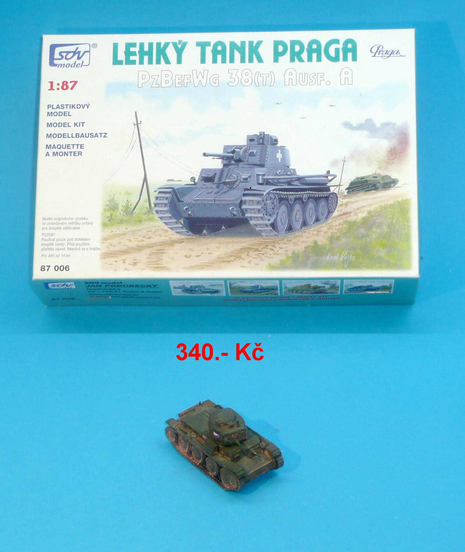 SDV 87006 - pouze jeden kus - 1:87