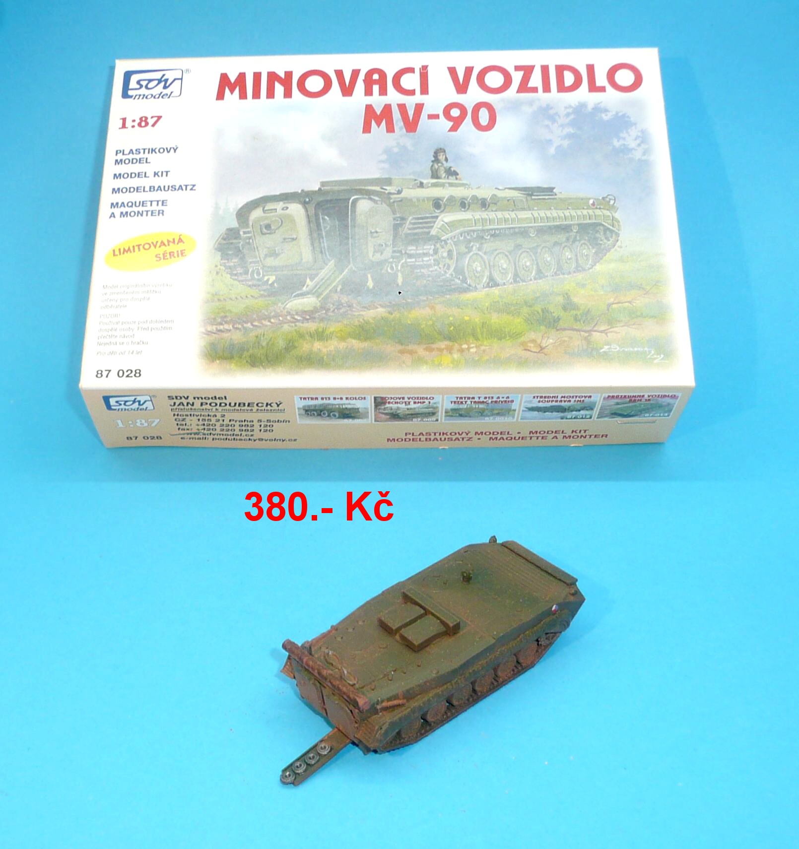 SDV 87028 - pouze jeden kus - 1:87