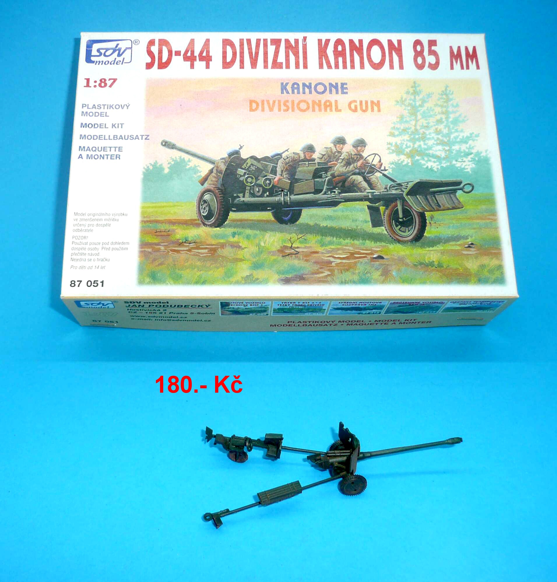 SDV 87051 - pouze jeden kus - 1:87