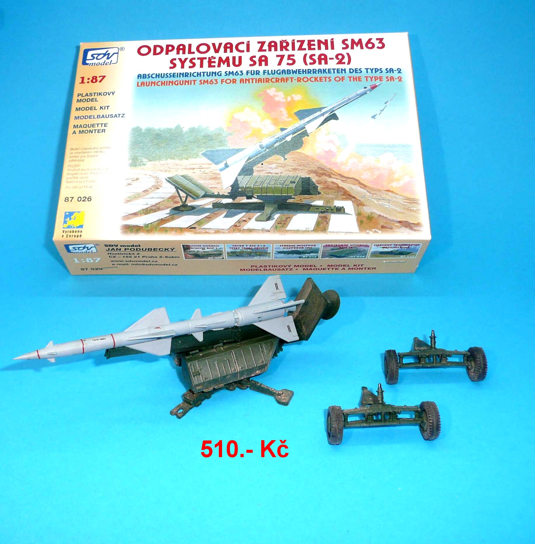 SDV 87026 - pouze jeden kus - 1:87