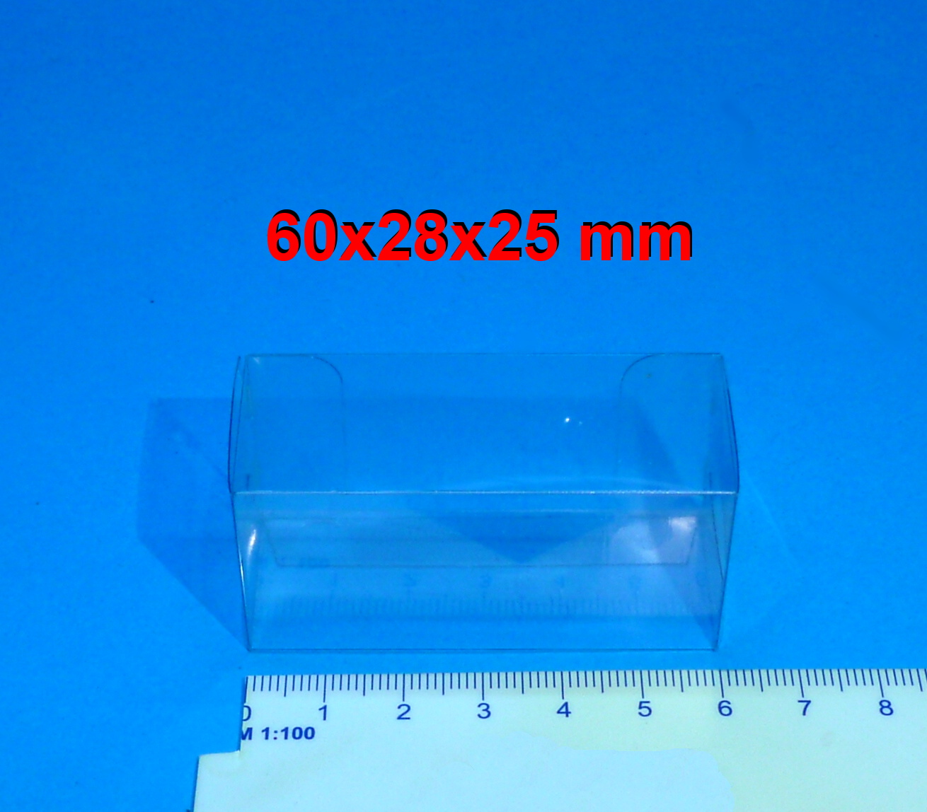 Krabička na modely 60x28x25 mm