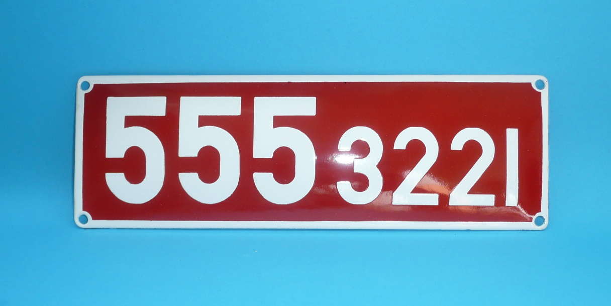 Smaltovaná cedule 555.3221 - 31x10 cm