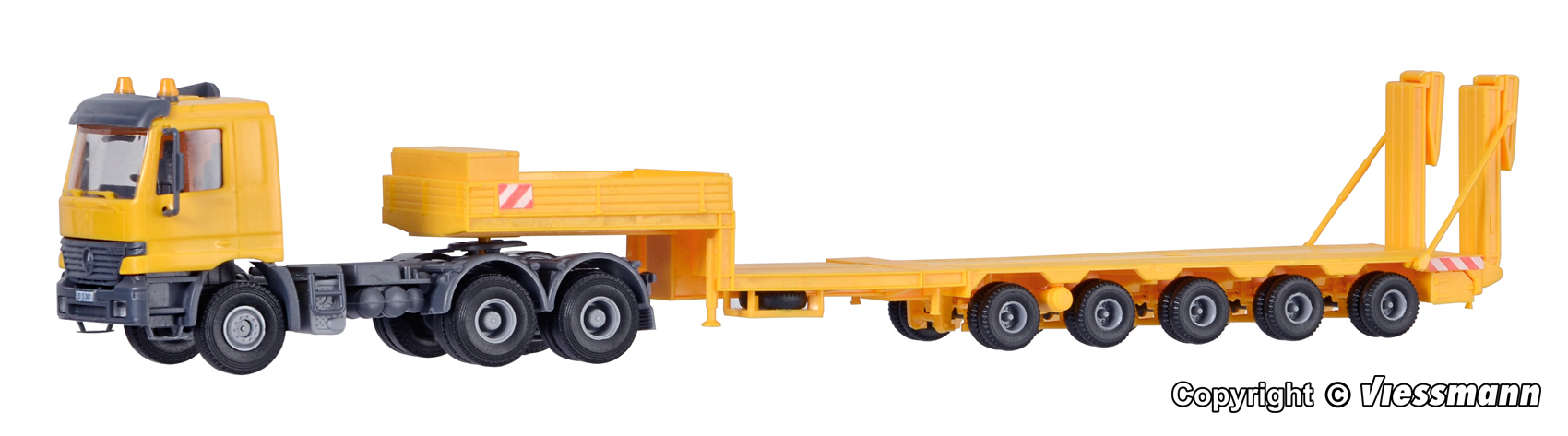 MB ACTROS  - návěs GOLDHOFER - H0 1:87    