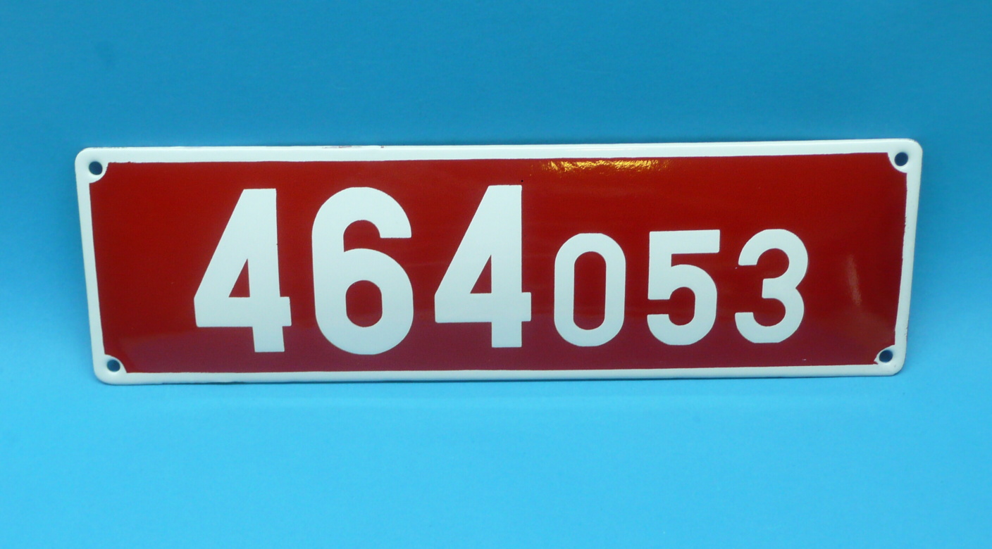 Smaltovaná cedule 464.053 - 34x10 cm
