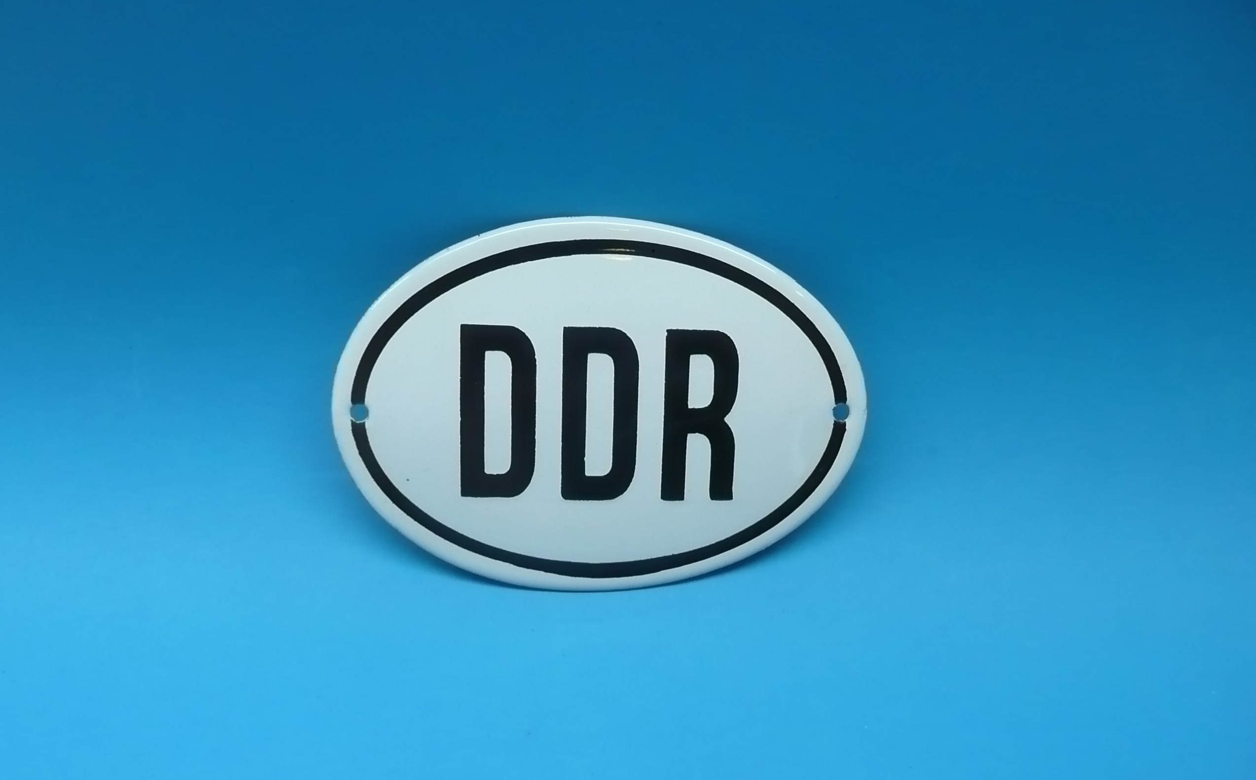 Smaltovaná cedule DDR - 140x90 mm