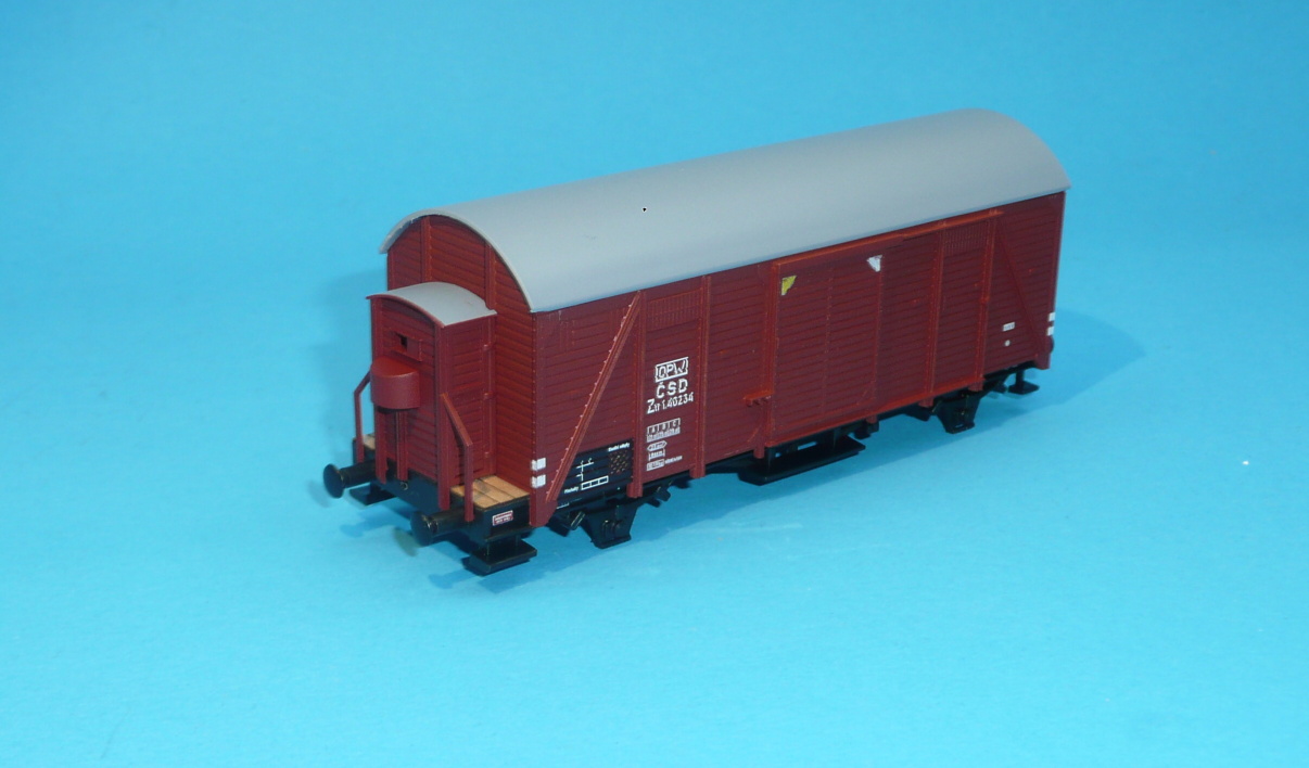 stavebnice vozu Ztr - OPW - ČSD - H0 1:87