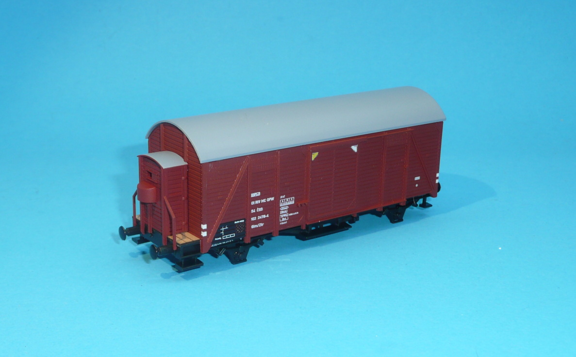stavebnice vozu Glm/Ztr - OPW - ČSD - H0 1:87
