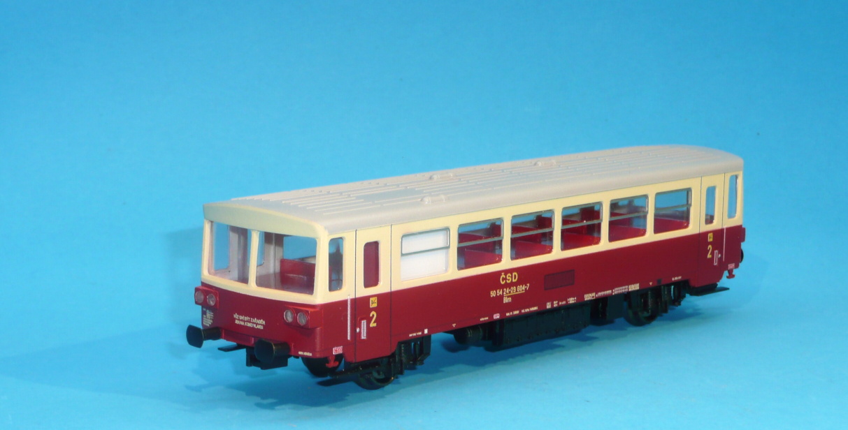 Hotový model přívěsného vozu Blm k M152 - 1:87