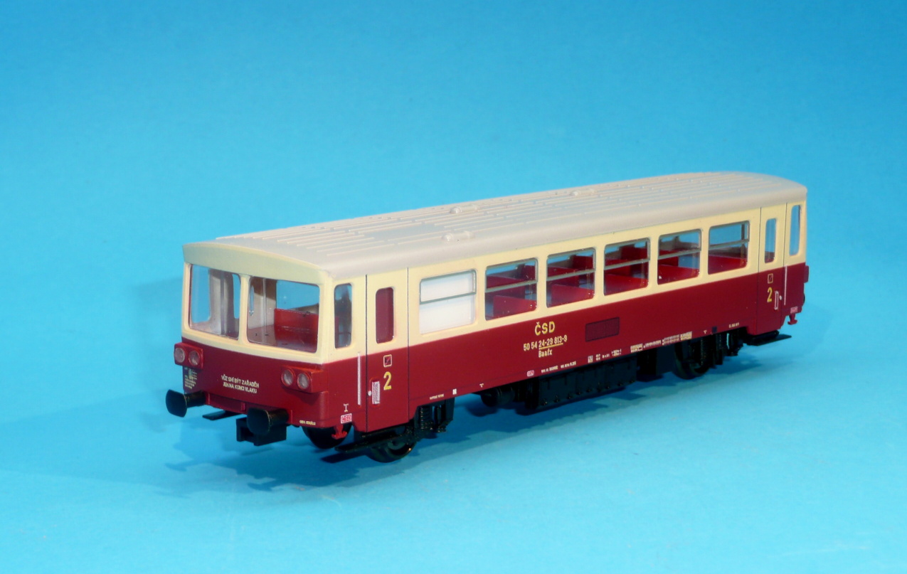 Hotový model přívěsného vozu Baafx k M152 - 1:87