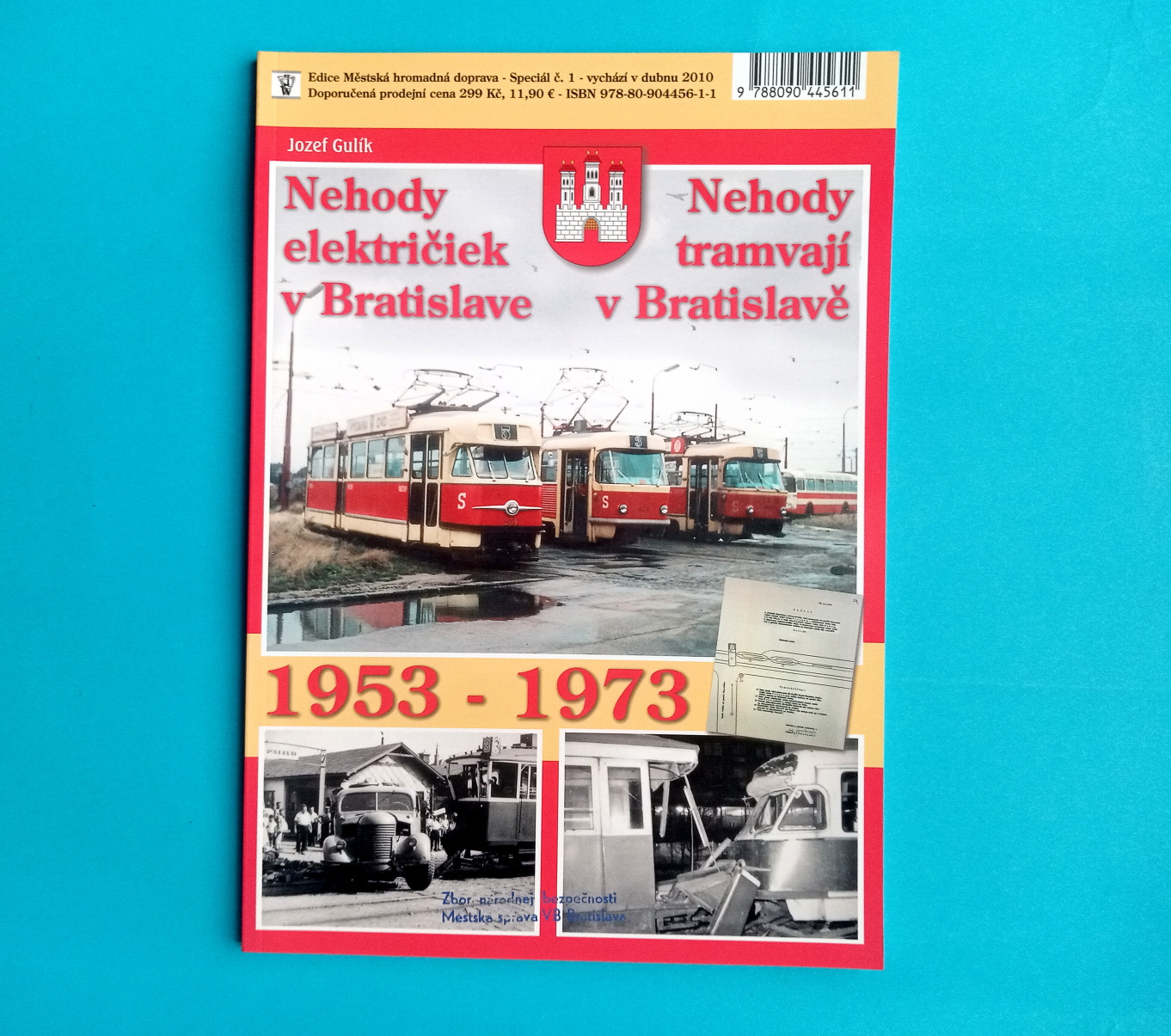 Kniha  -  Nehody tramvají v Bratislavě 1953-1973