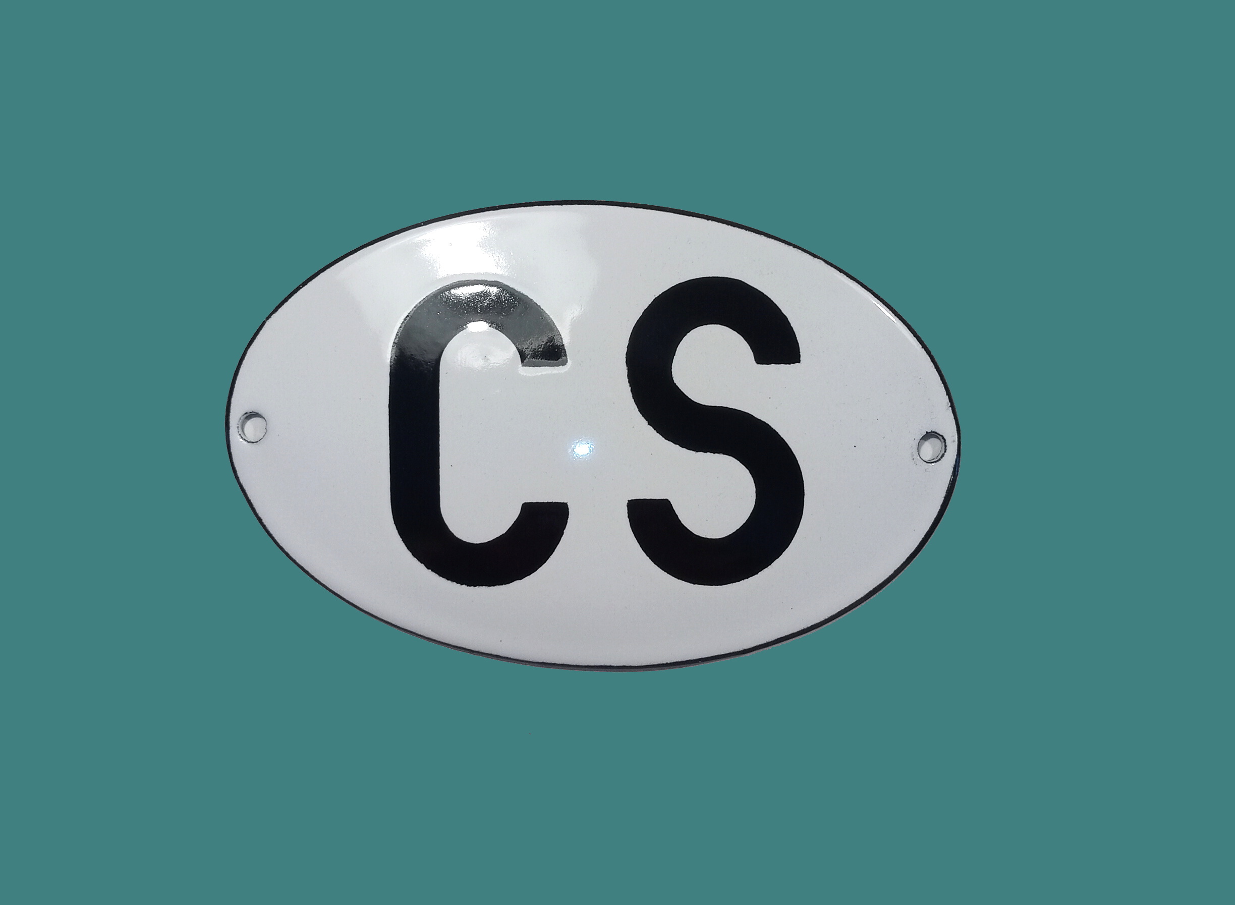 Smaltovaná cedule CS - 140x90 mm