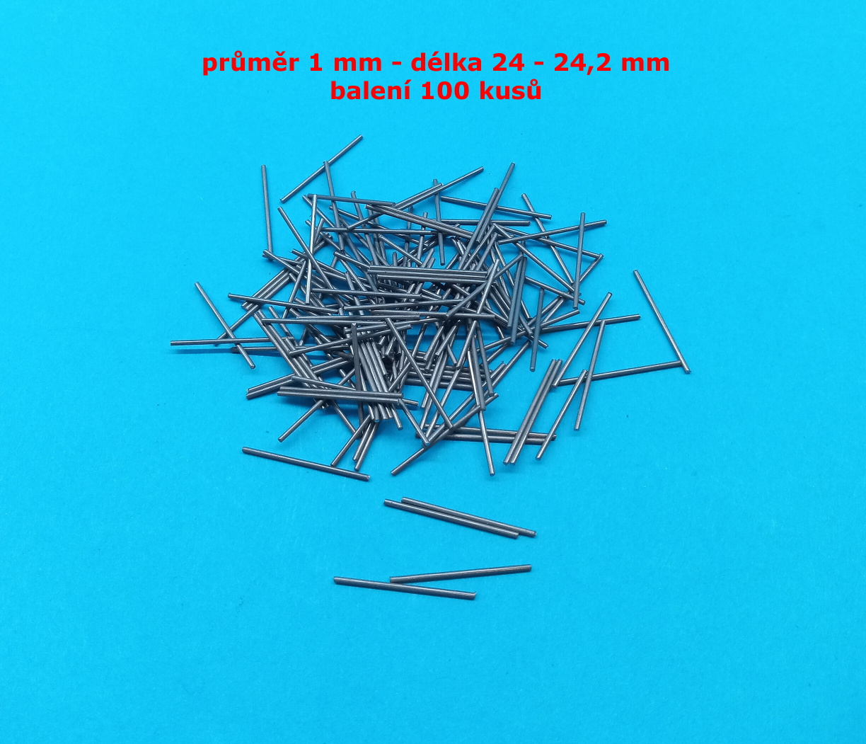 osičky pro auta 1 mm - 24 mm délka