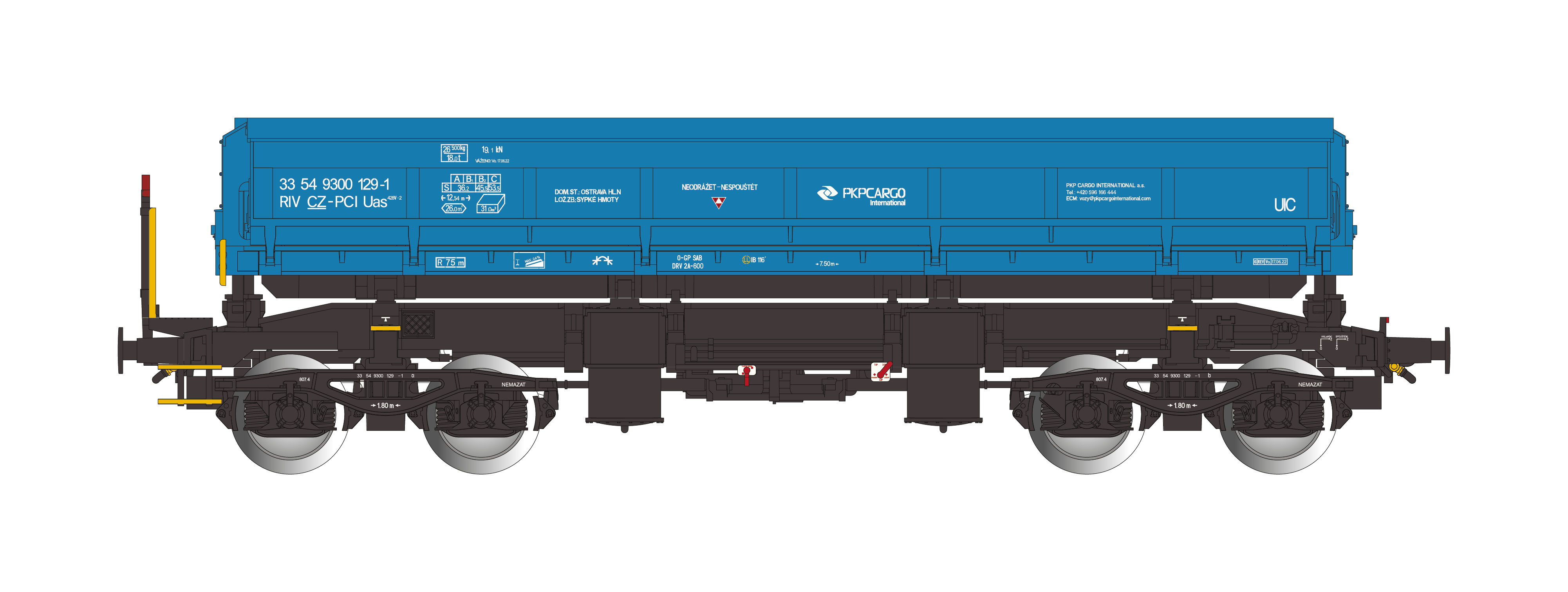 1:87 -  vůz Uas CZ-PCI