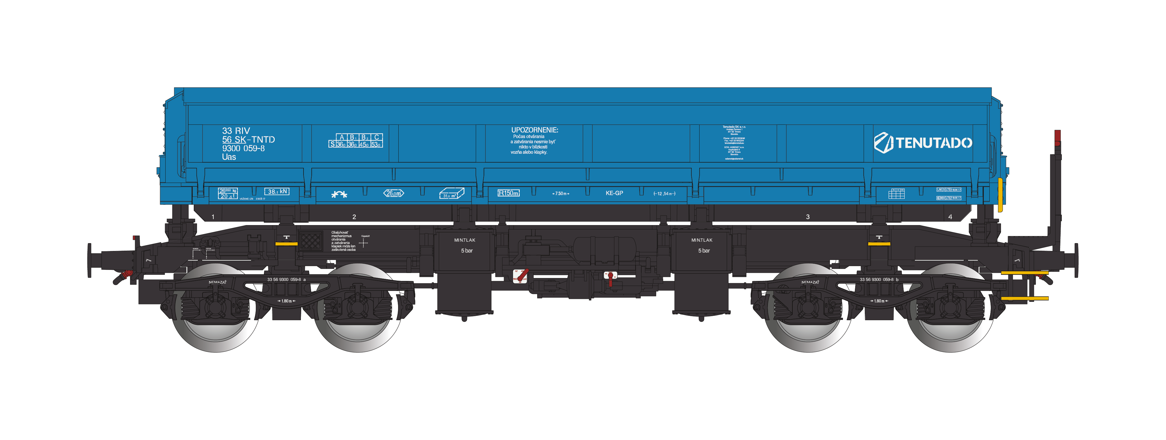 1:87 -  vůz Uas SK-TNTD