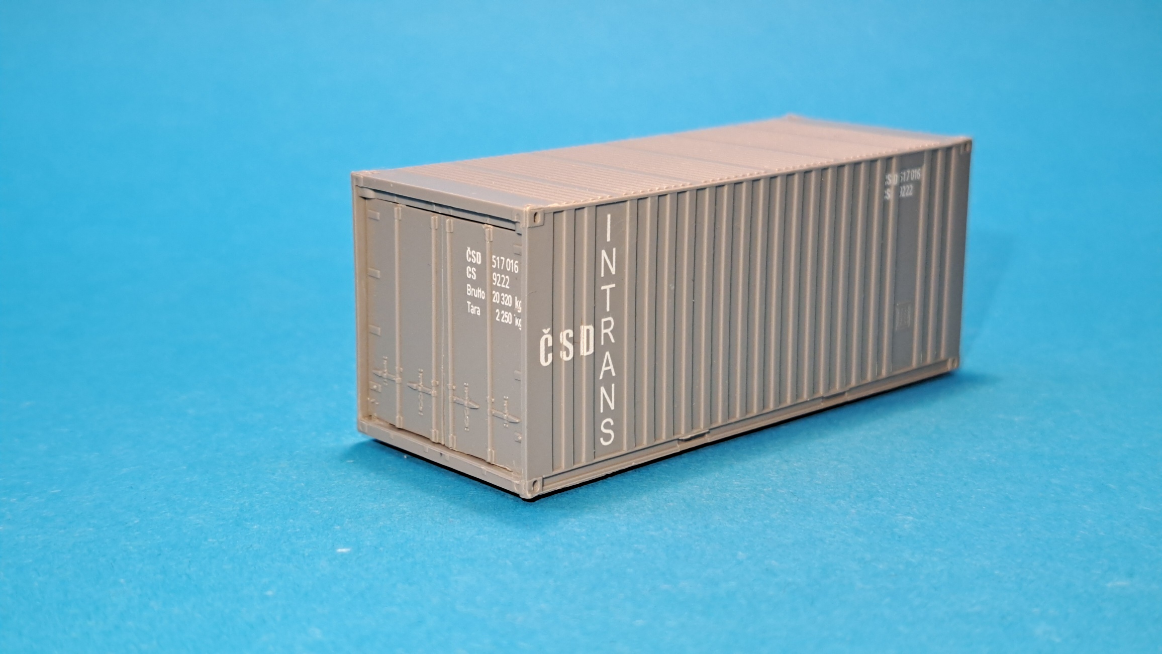 Kontejner 20" ČSKD INTRANS - 1:87
