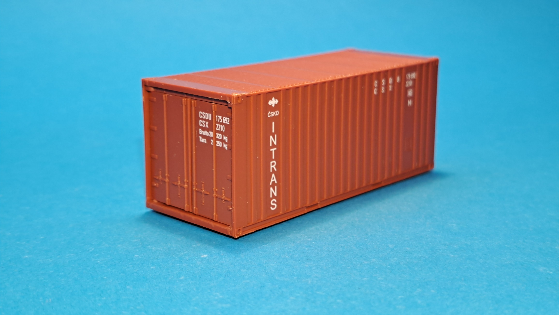 Kontejner 20" ČSKD INTRANS - 1:87