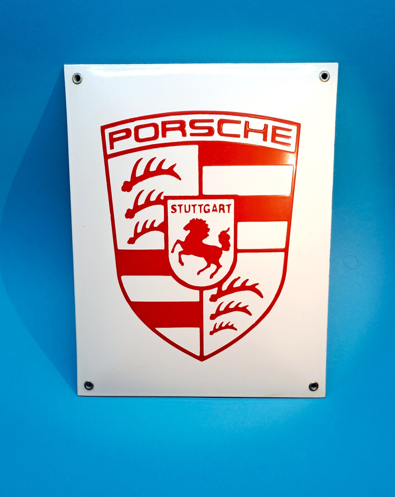 Smaltovaná cedule PORSCHE - 310x240 mm