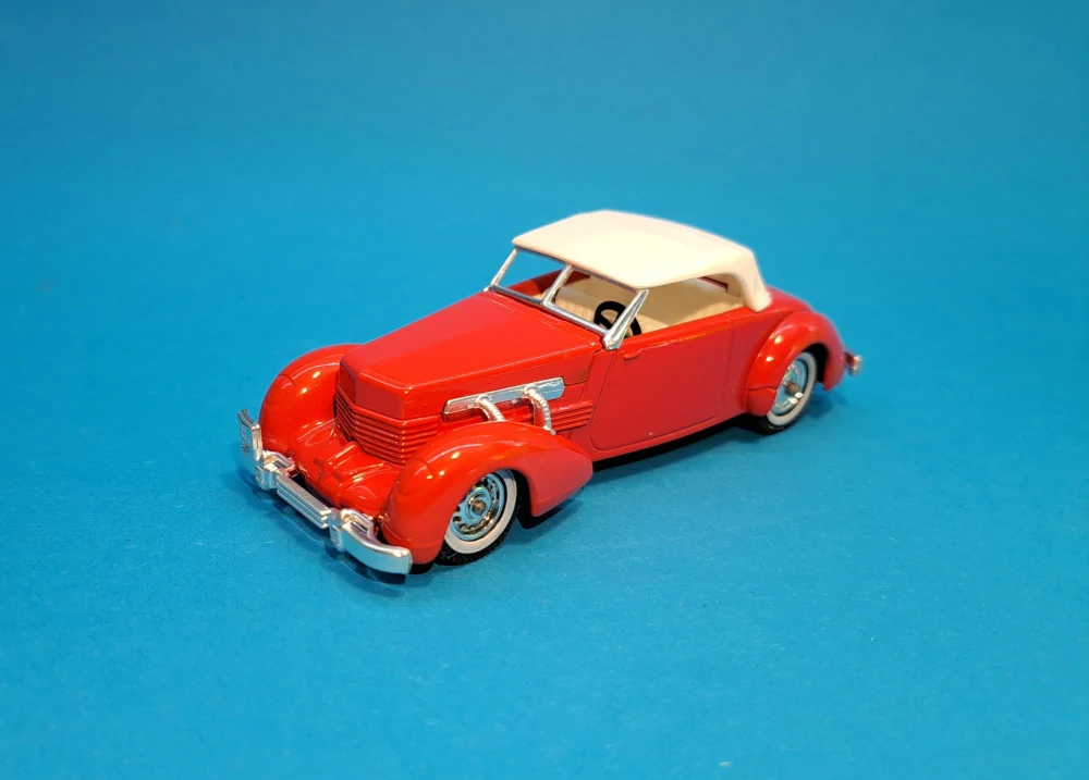MATCHBOX of yesteryear - Y-18 1937 Cord 812