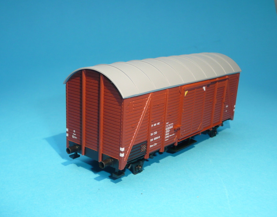 stavebnice vozu Glm/Ztr - ČSD - H0 1:87 