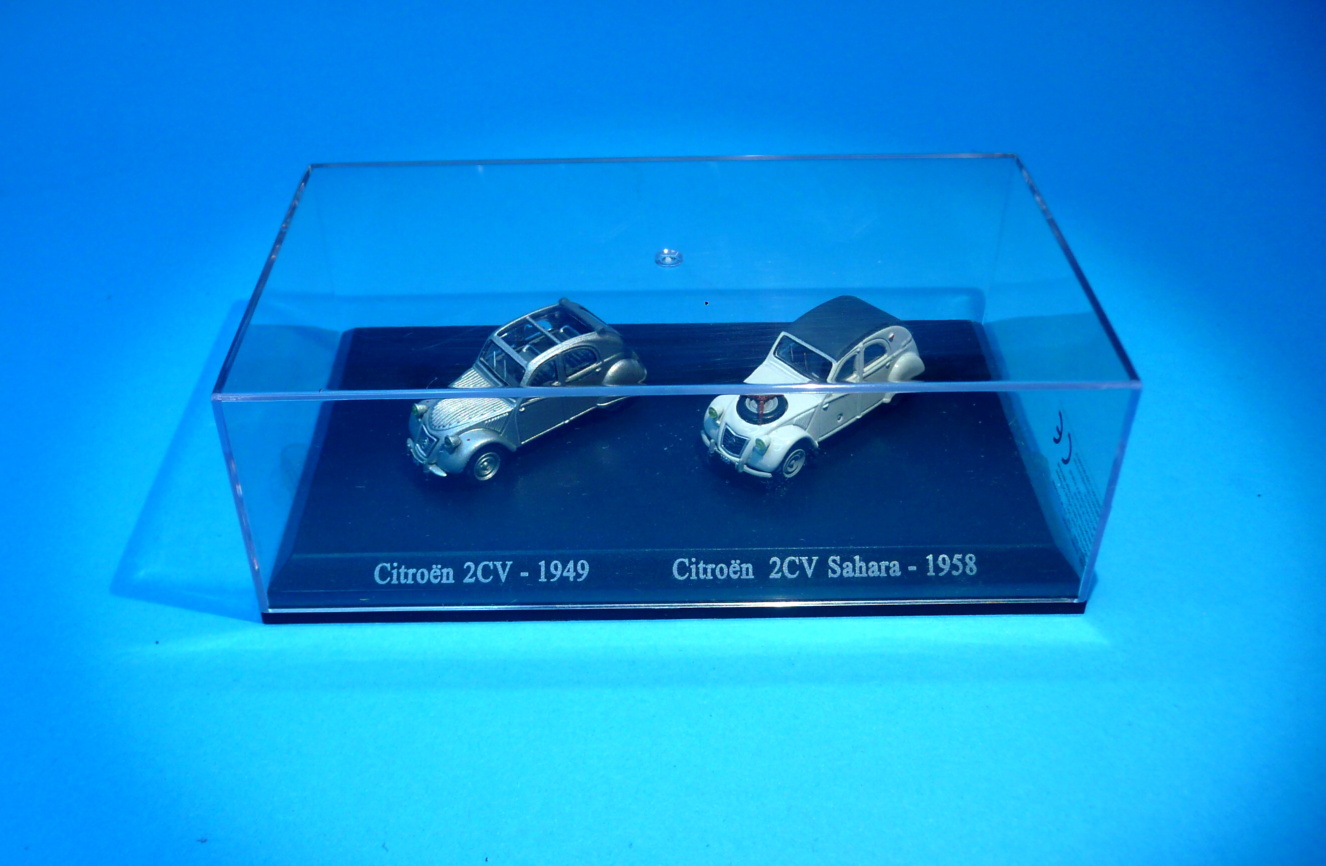 Citroen 2CV sada 2 kusy - 1:87