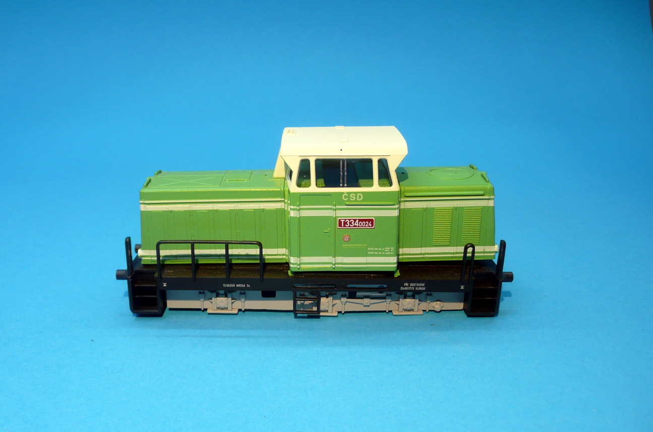 T334.0024 - ČSD - kompletní karoserie - H0 - 1:87