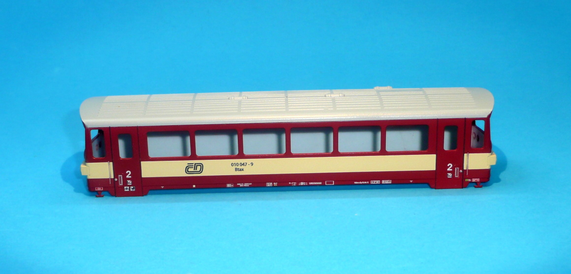 Polostavebnice makety přívěsného vozu Btax k M152 - 1:87