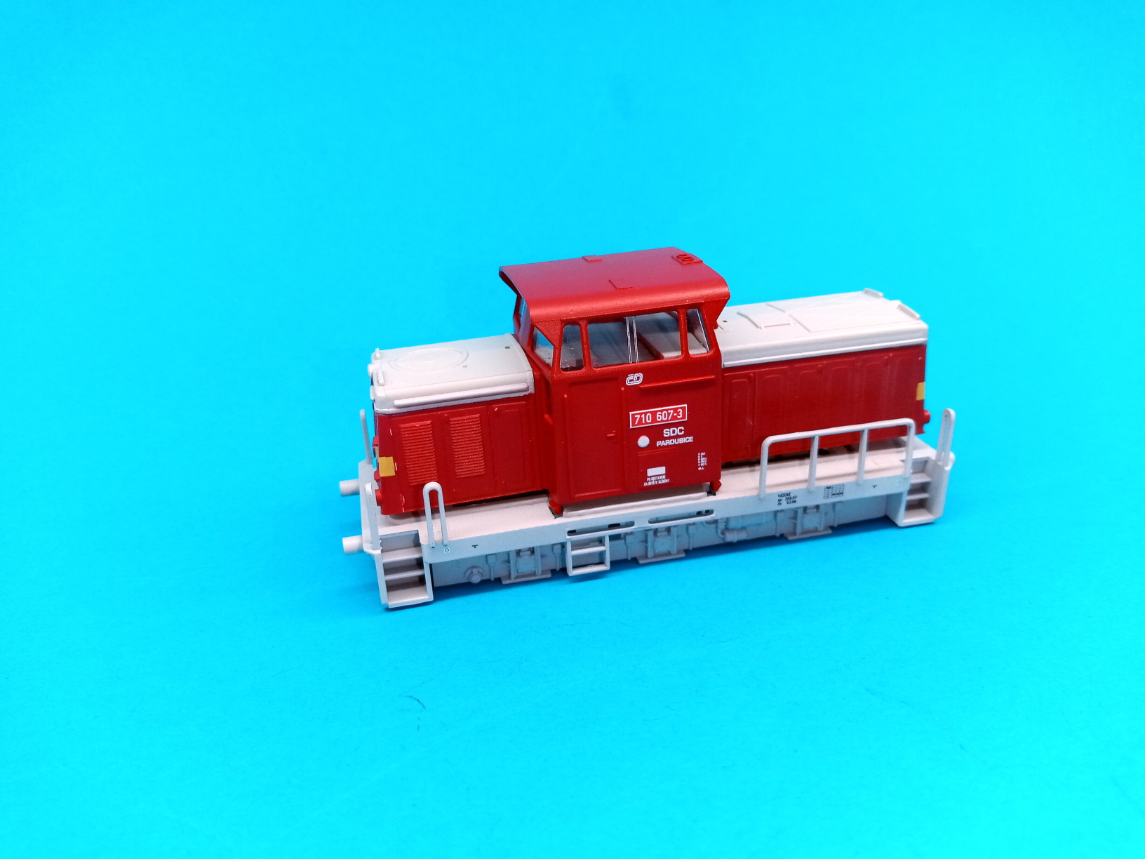 T334 - ČD - 710.607-3 - kompletní karoserie