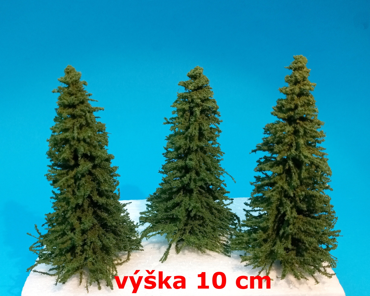 Strom jehličnatý - výška 10 cm