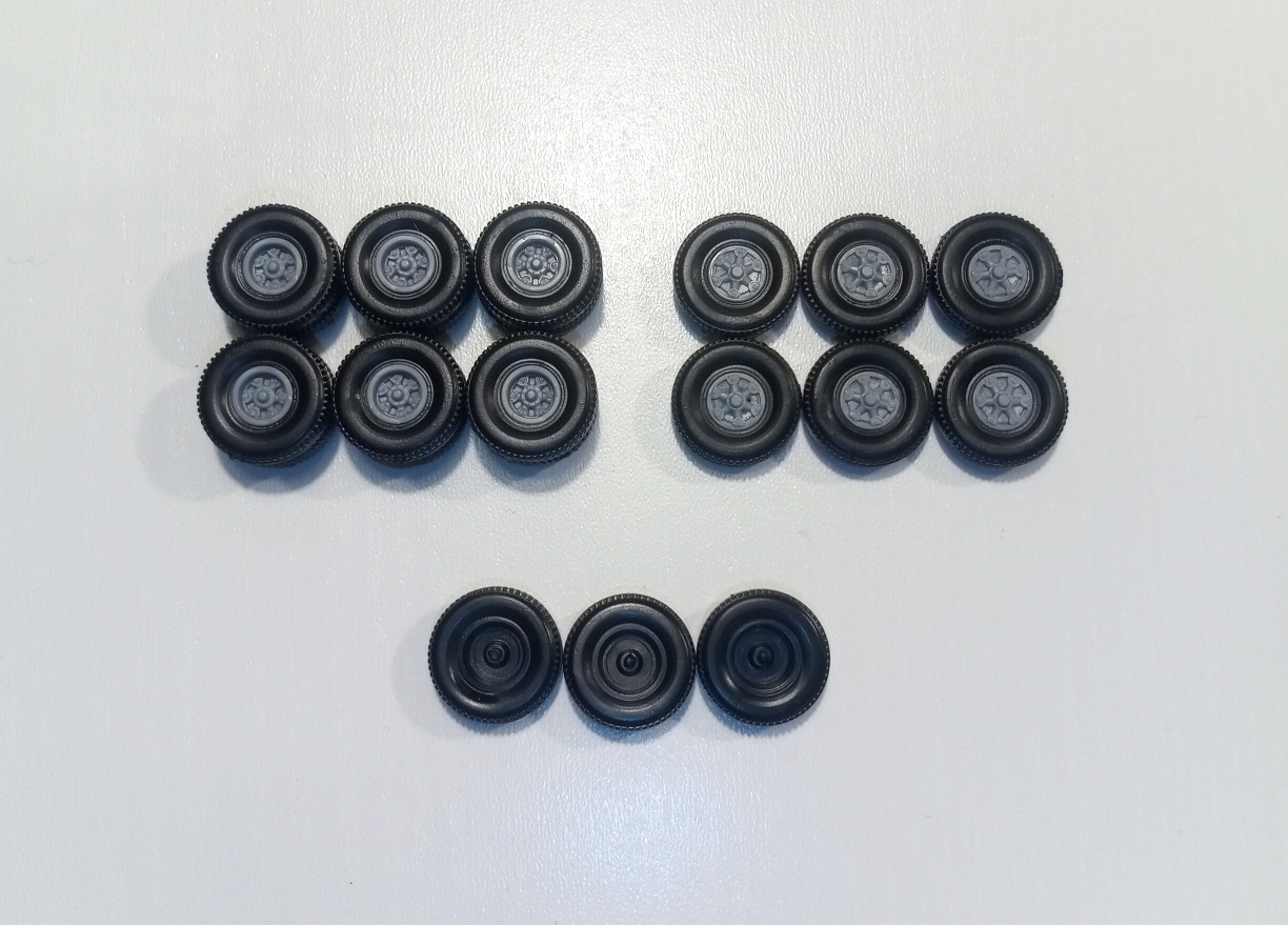 sada pneumatik a disků TRILEX pro ŠKODA 706 - šedá