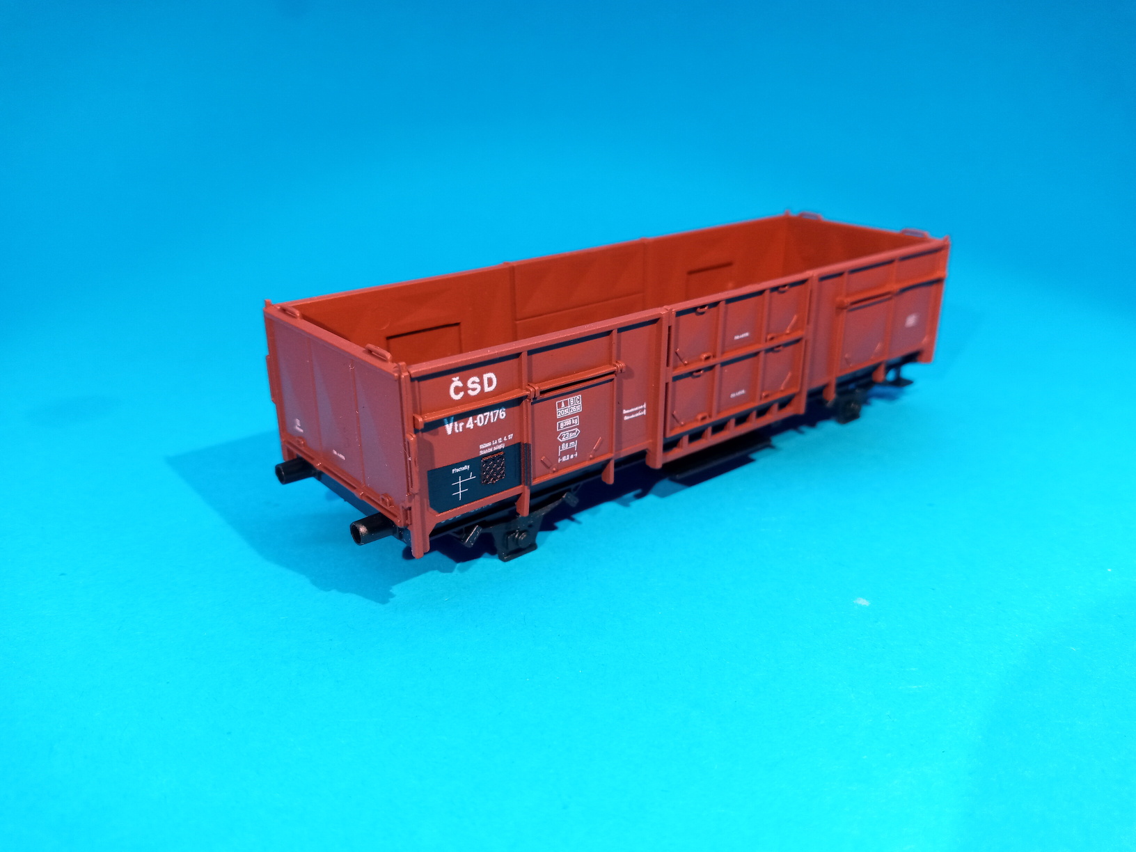 stavebnice vozu Vtr 4-07176 - ČSD - H0 1:87