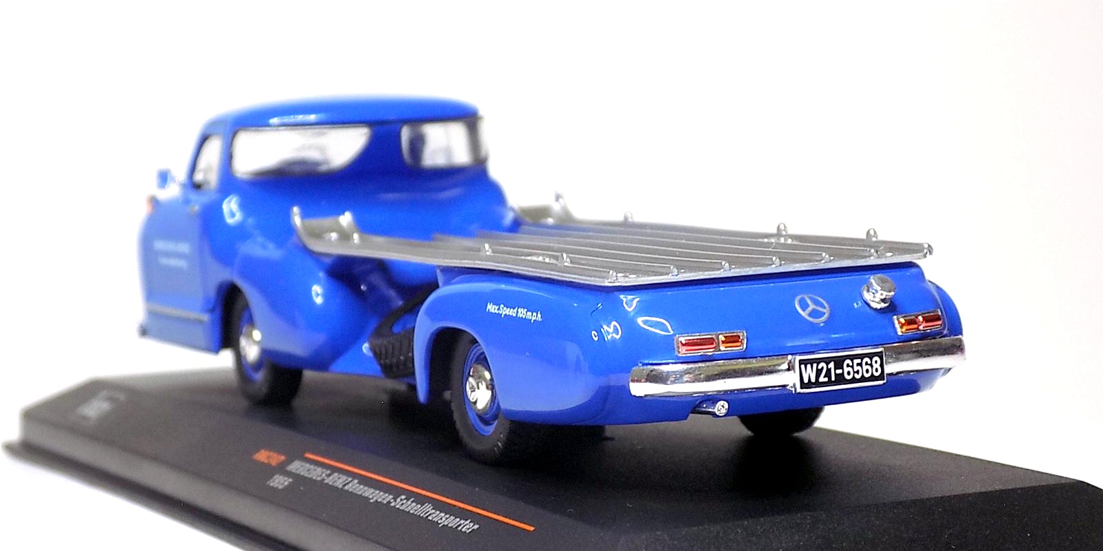 IXO - MB RACING CAR TRANSPORTER - 1:43