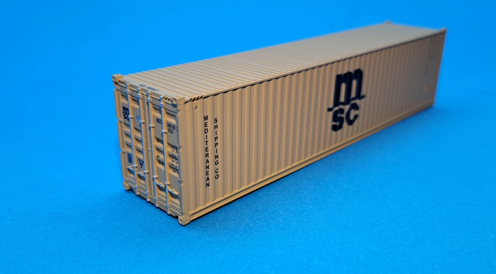Kontejner 40" velkokapacitní - MSC - 1:87