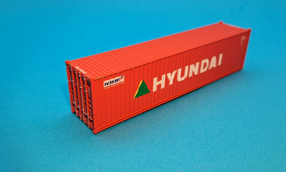 Kontejner 40" velkokapacitní  - HYUNDAI - 1:87