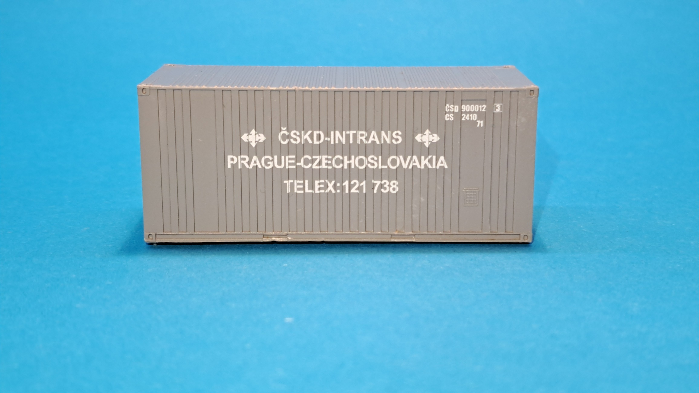 Kontejner 20" ČSKD INTRANS - 1:87