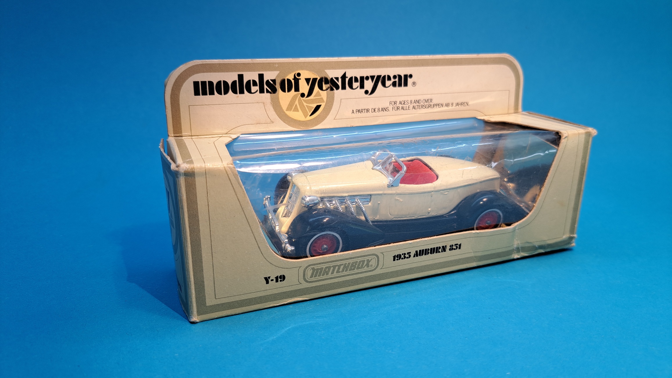 MATCHBOX of yesteryear - Y-19 1935 Auburn 851 