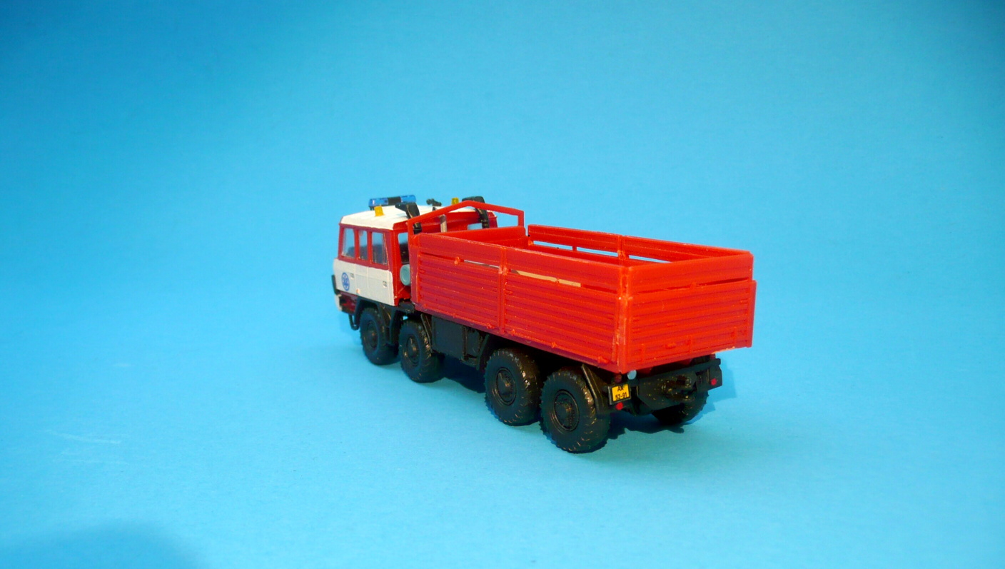 Tatra 815 VYA 8x8 HZS SŽDC - hotový model - 1:87