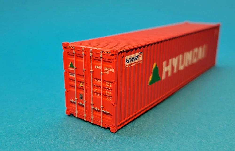 Kontejner 40" velkokapacitní  - HYUNDAI - 1:87