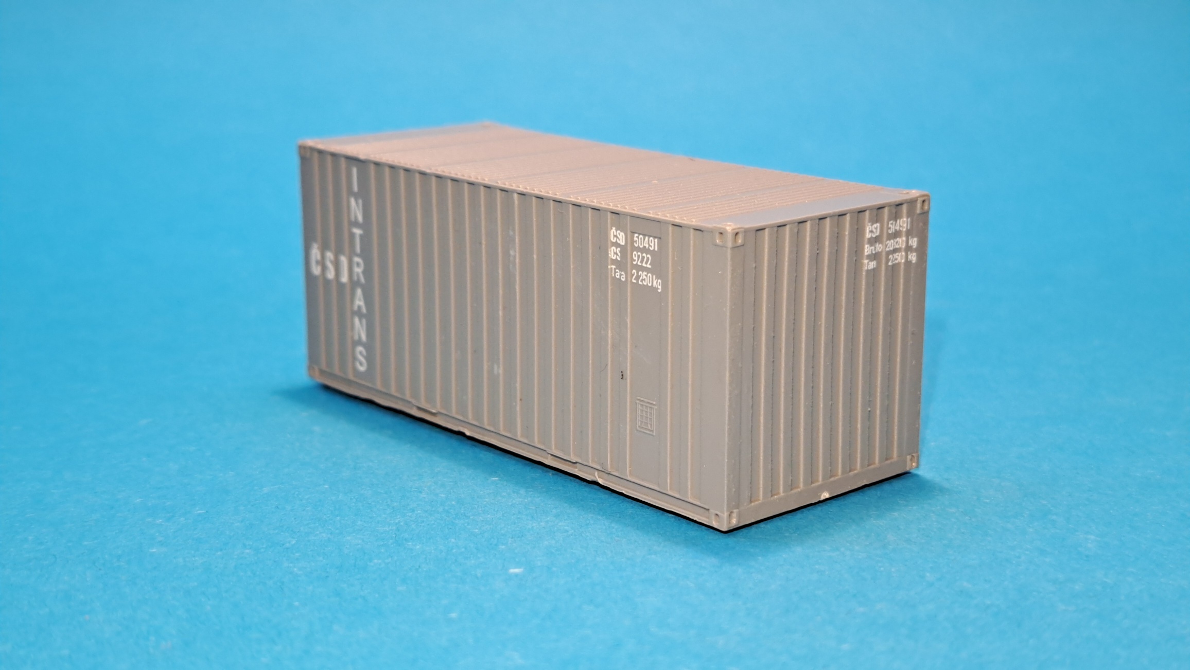 Kontejner 20" ČSKD INTRANS - 1:87